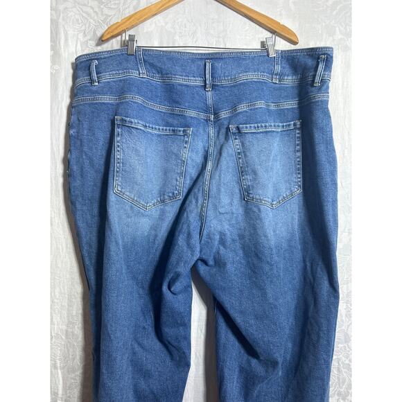 Lane Bryant Jeans Size 26 SHORT Ultra High Rise Wide Leg - Picture 11 of 14